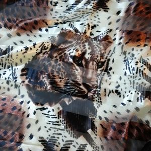 Leopard Print Scarf